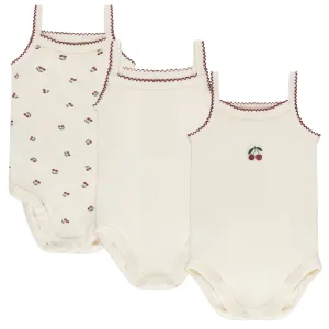 3 Pack Cherry Undershirts