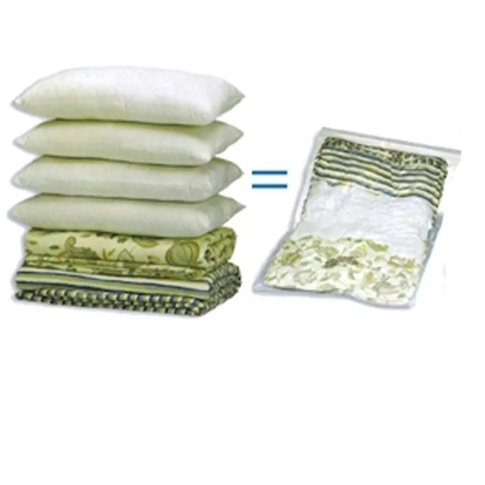 6 Jumbo Space Saver Saving Storage Bag Clothes XLarge Compressed Organizer 24x20