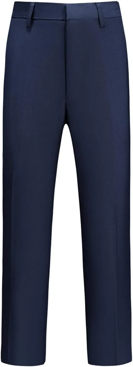 Boy Suits 3 Piece Slim Fit Formal Suit Set with Tuxedo Jacket Vest Pants for Kids Wedding Ring Bearer Party