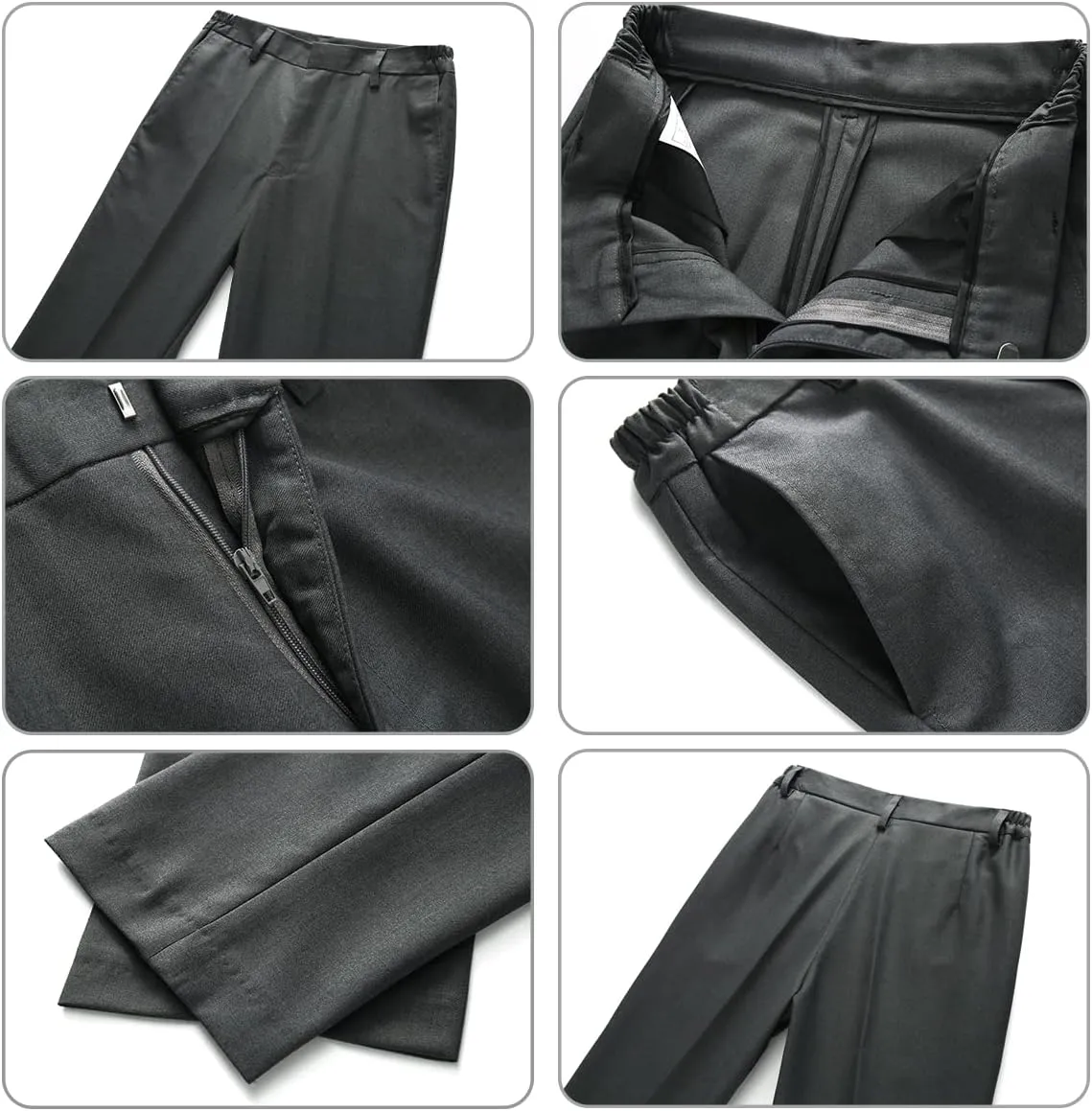 Boy Suits 3 Piece Slim Fit Formal Suit Set with Tuxedo Jacket Vest Pants for Kids Wedding Ring Bearer Party