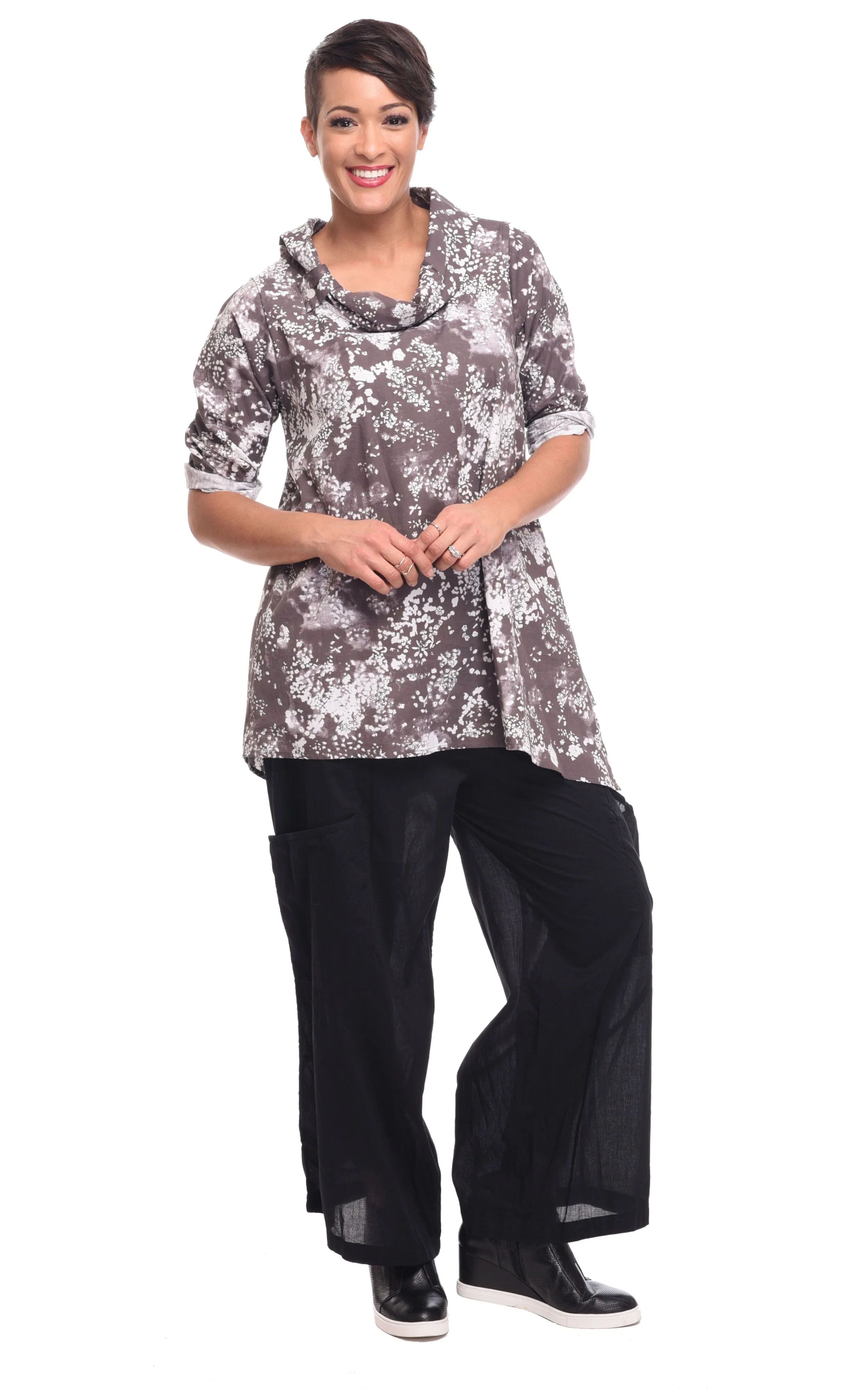 Calla Womens Tunic in Dusk