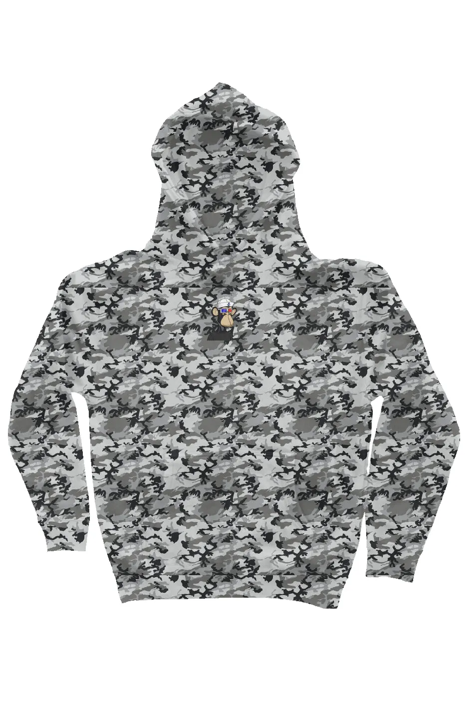 Camo Independent Heavyweight Hoodie feat BAYC #2783