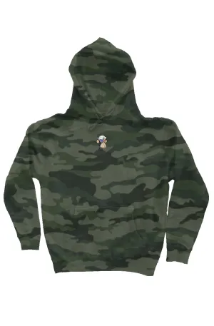 Camo Independent Heavyweight Hoodie feat BAYC #2783