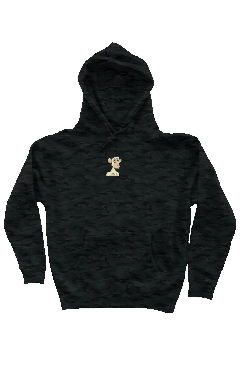 Camo Independent Heavyweight Hoodie feat BAYC #4039