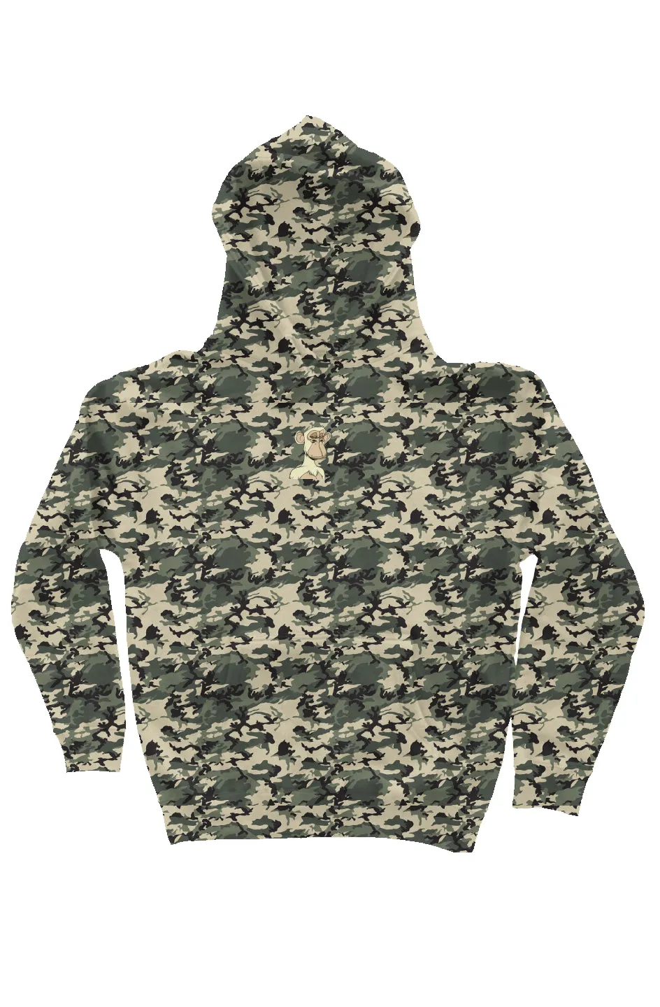 Camo Independent Heavyweight Hoodie feat BAYC #4039