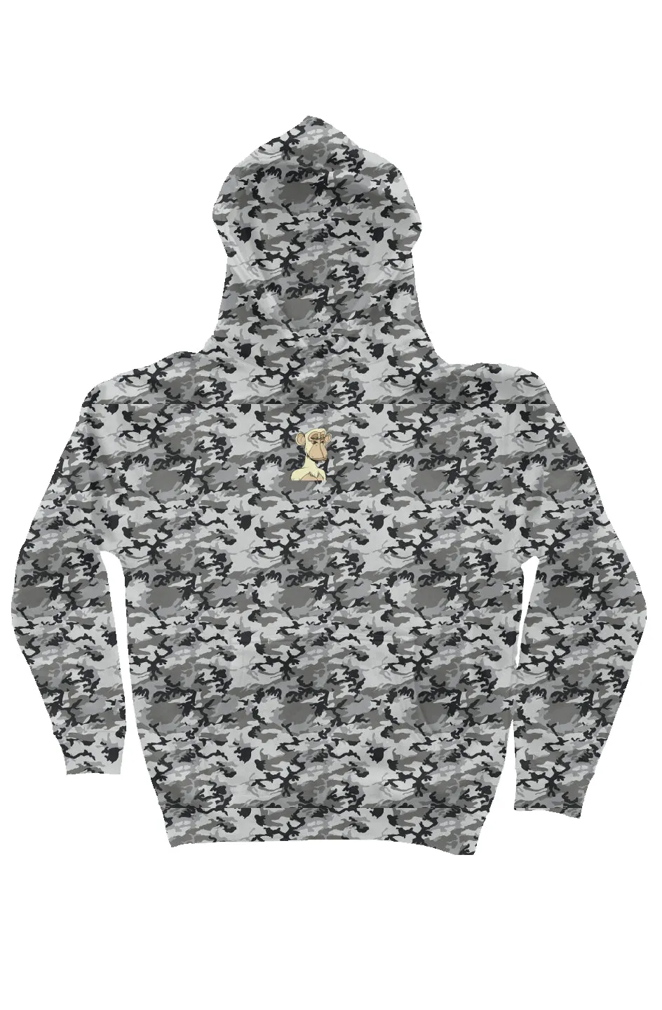 Camo Independent Heavyweight Hoodie feat BAYC #4039
