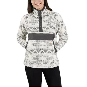 Carhartt B.V. RELAXED FIT FLEECE PULLOVER W15 Malt Geometric Print