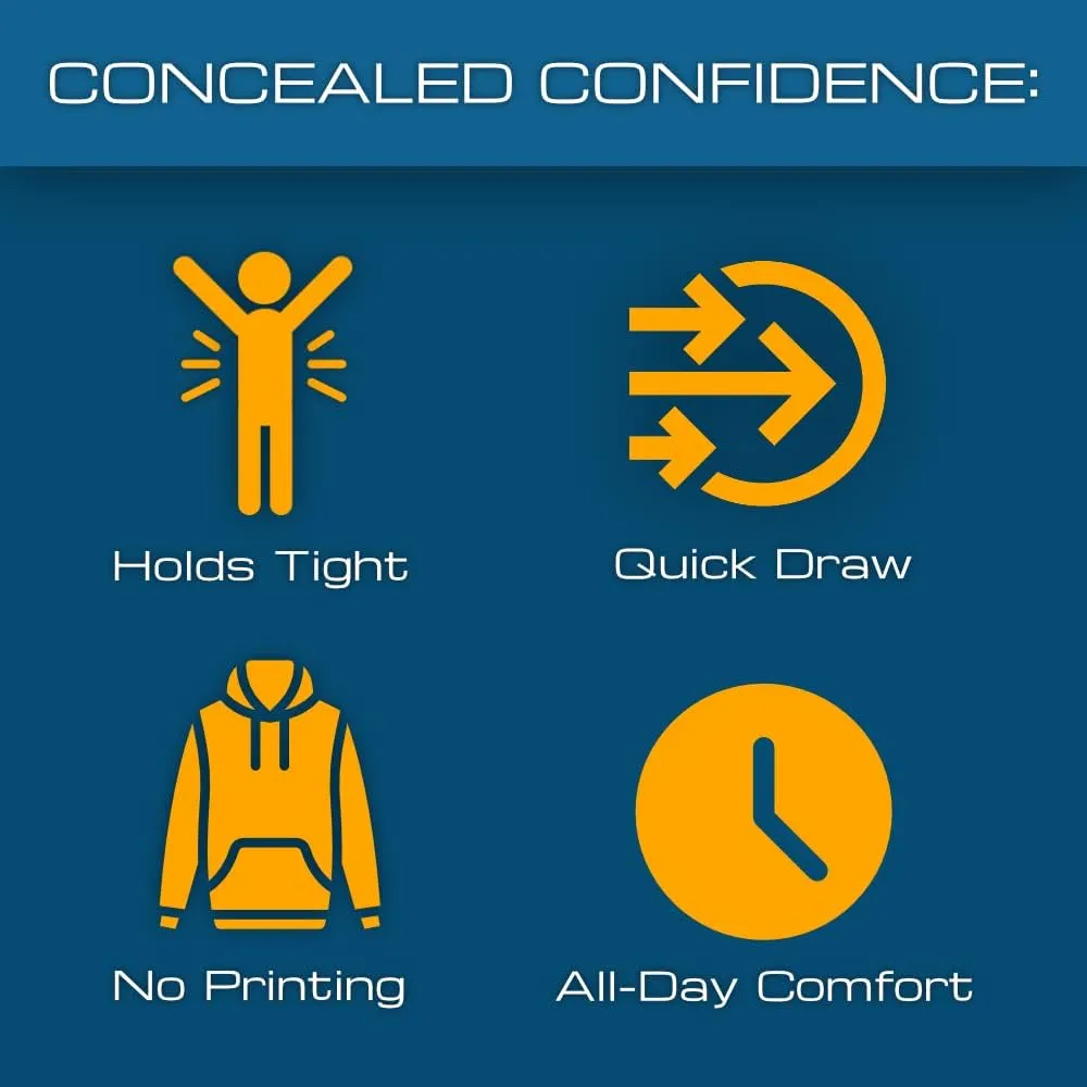 Concealed Carry Holster Tank Top for Women | Secure Hook & Loop Pocket with Large Storage | Womens Tank Top