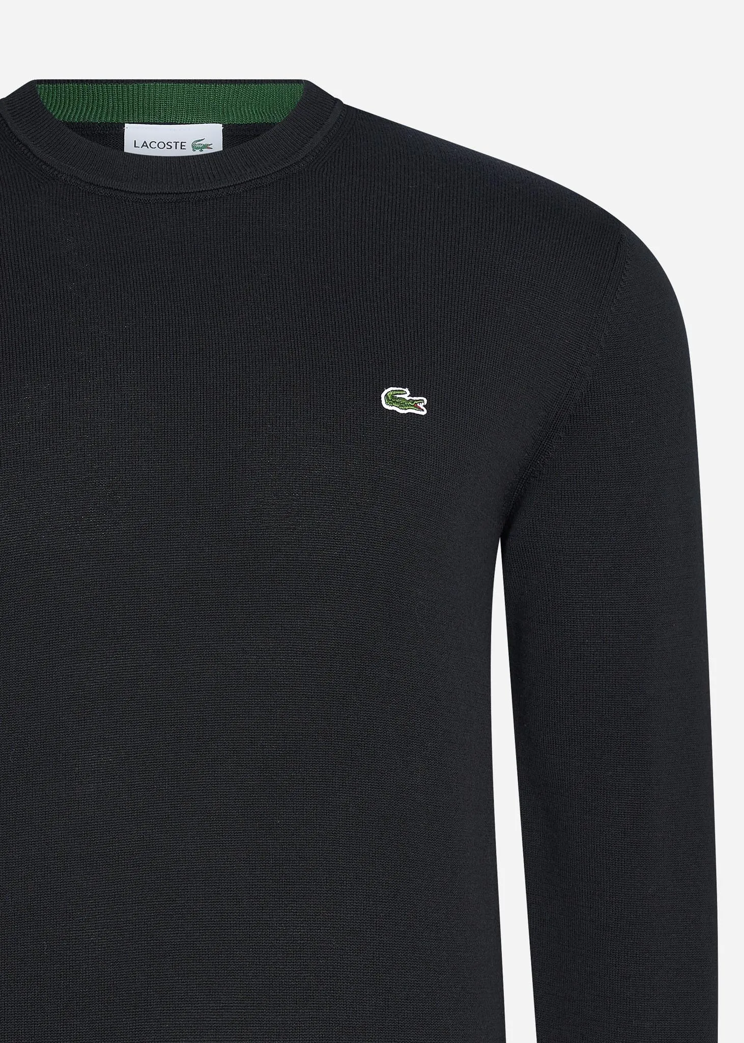 Cotton sweater - black