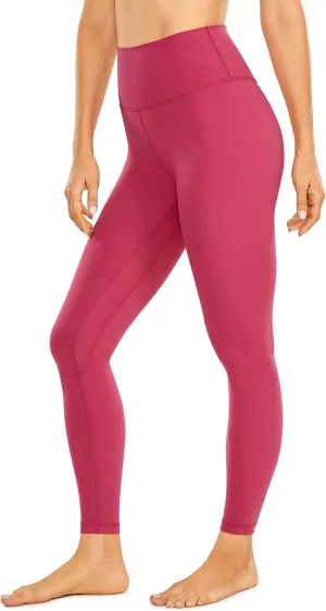 CRZ YOGA Womens Naked Feeling Leggings 25 Inches - High Waisted Workout Yoga Pants