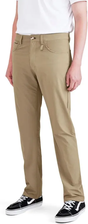 DOCKERS Men's Straight Fit Go Jean Cut Pants