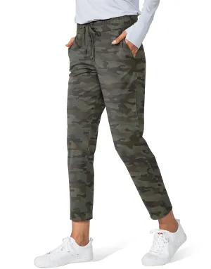 G Gradual Women's Pants with Deep Pockets 7/8 Stretch Ankle Sweatpants for Golf, Athletic, Lounge, Travel, Work