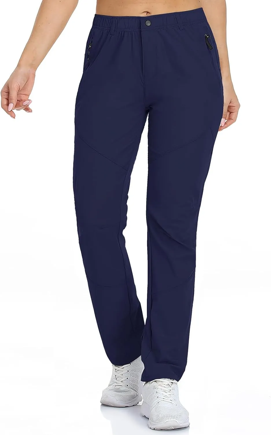 Golf Pants Women 27''/29''/31'' Lightweight Travel Pants for Ladies Quick Dry Nylon Outdoor Hiking Slacks
