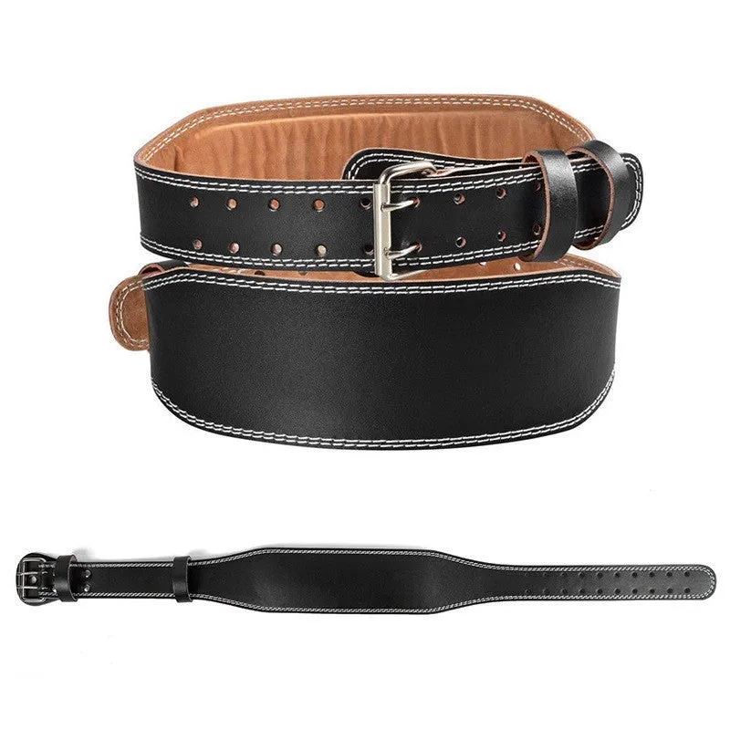 Heavy-Duty Weightlifting Belt for Men & Women  PU Leather Fitness Belt for Deep Squats, Hard Pulls, and Strength Training