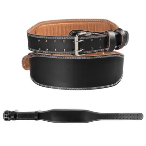 Heavy-Duty Weightlifting Belt for Men & Women  PU Leather Fitness Belt for Deep Squats, Hard Pulls, and Strength Training