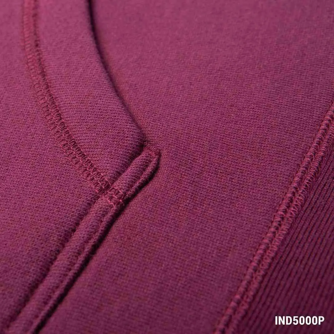 IND5000P Men's Premium 450GM Heavyweight Cross-Grain Hoodie