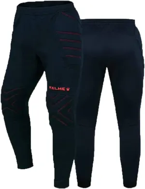 KELME Soccer Goalkeeper Pants Pro with Protection Pads  Padded Soccer Goalie Pants  Kids, Youth and Adults Sizes