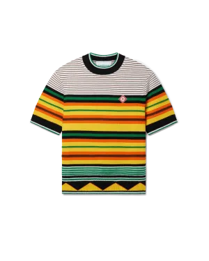 Knit Striped T-Shirt