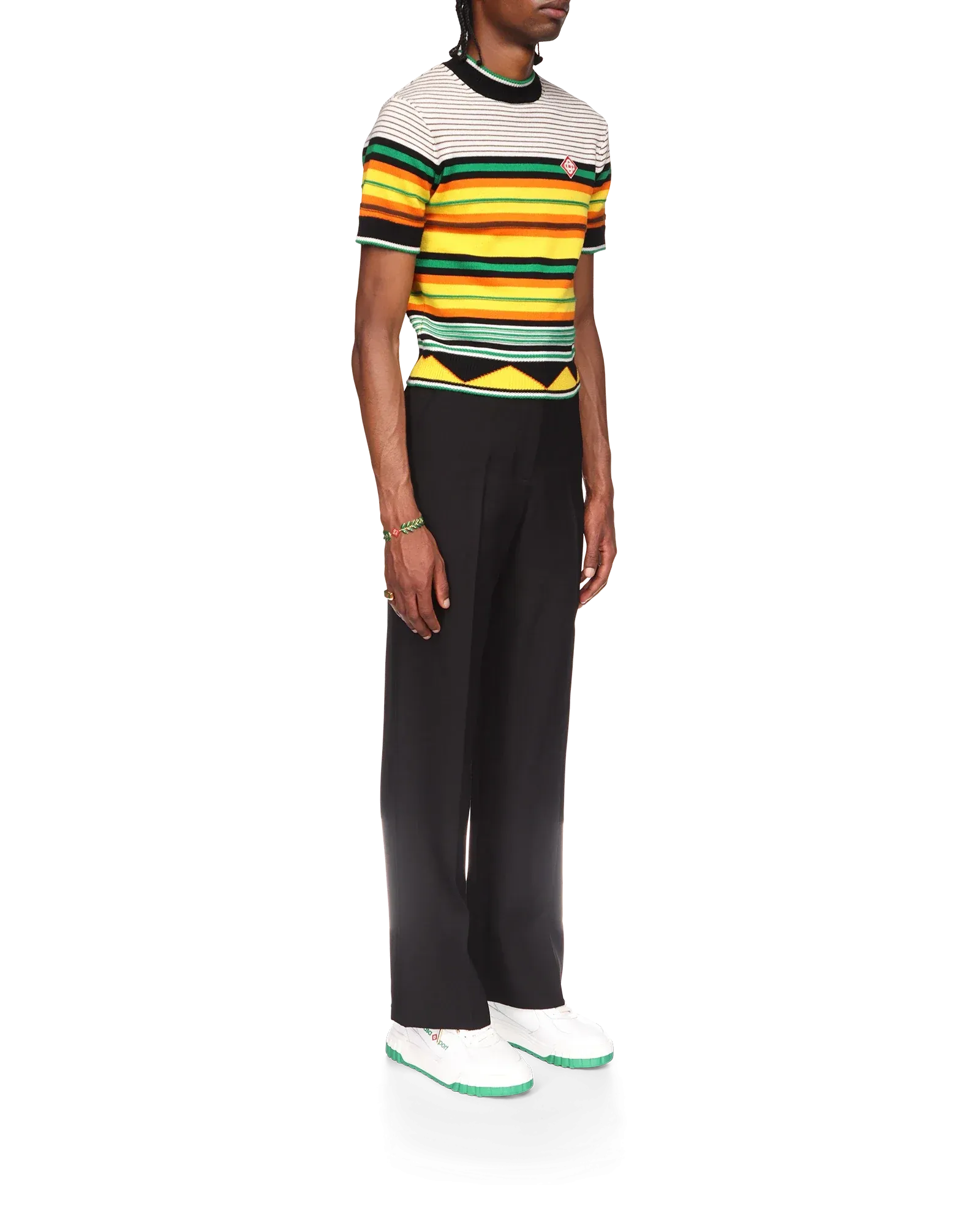 Knit Striped T-Shirt