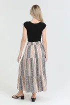 Long Side Slit Skirt B6B00-W882