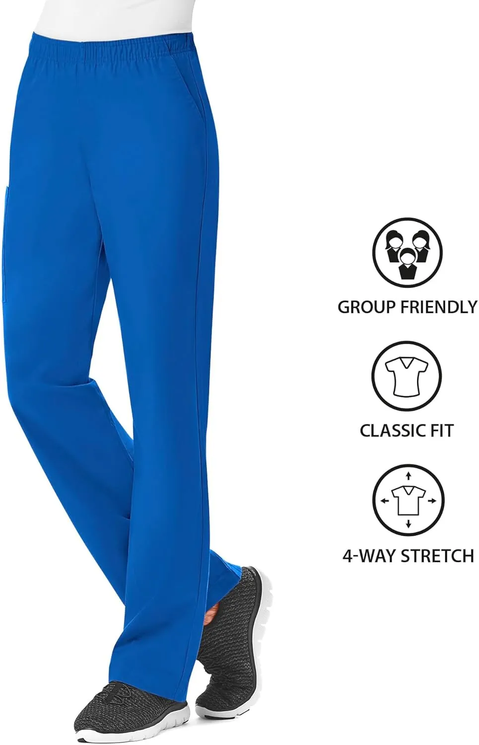 Maevn Women's Core Full Elastic Band Cargo Pants
