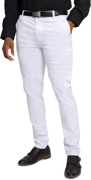Men's Basic Casual Slim Fit Stretch Chino Pants