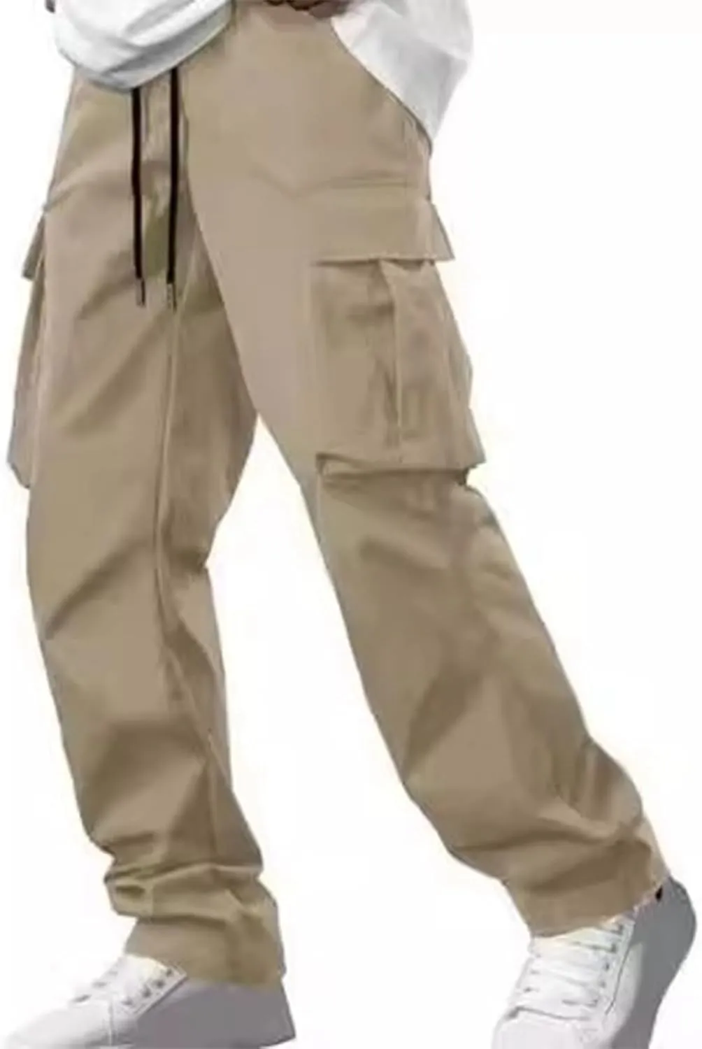 Mens Hippie Harem Pants Casual Elastic Drawstring Tapered Pants 2025 Solid Color Baggy Yoga Drop Crotch Trouser