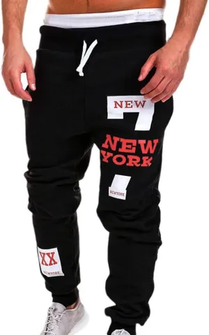 Mens Sweatpants with Pockets Casual Pants Slim fit with Zipper Pockets Men's Fleece Lined Pants Water Resistant Warm