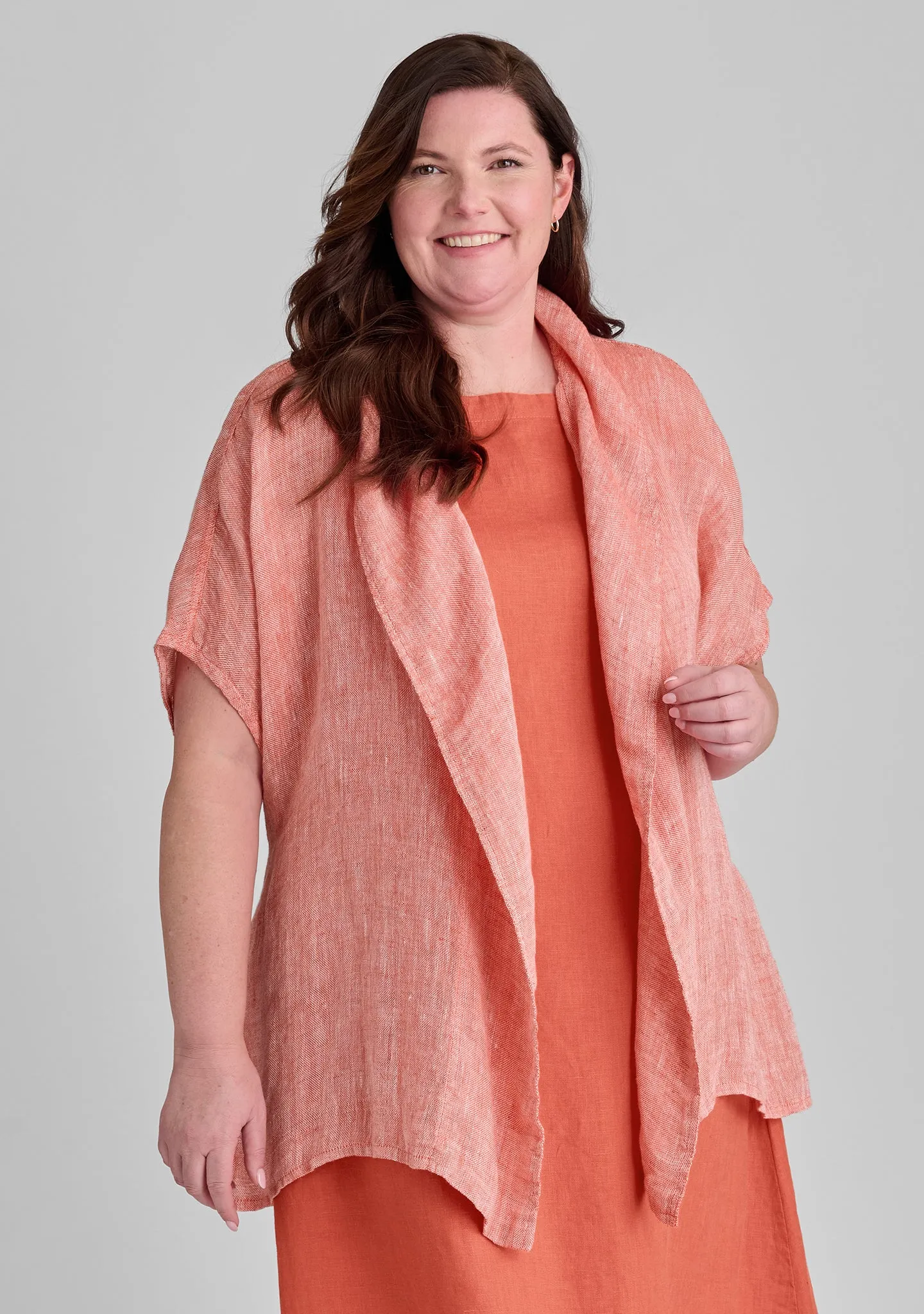 Obscure Wrap - Linen Cardigan