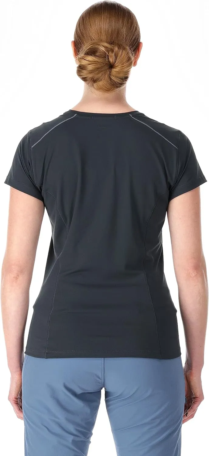Rab Women's Force Tee - Lightweight T-Shirt for Hiking, Climbing, & Trail Running