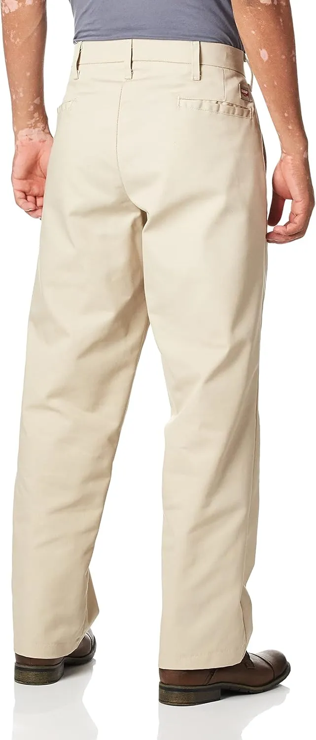 Red Kap Men's Wrinkle-Free Regular Fit Twill Blend Work Pants