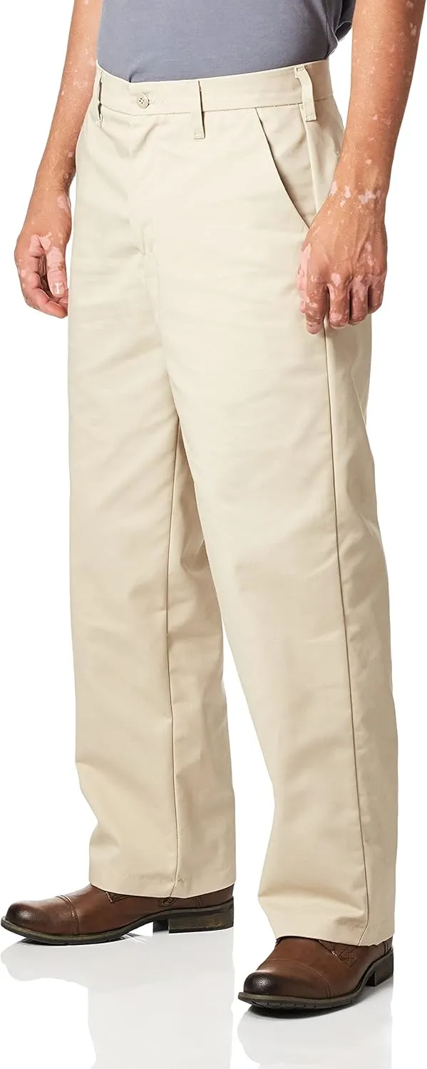 Red Kap Men's Wrinkle-Free Regular Fit Twill Blend Work Pants