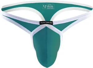 Sexy Thong Underwear for Men Mesh Pouch Jock Straps Athletic Supporter Stretch Jockstrap Thong Panties Male Underwear