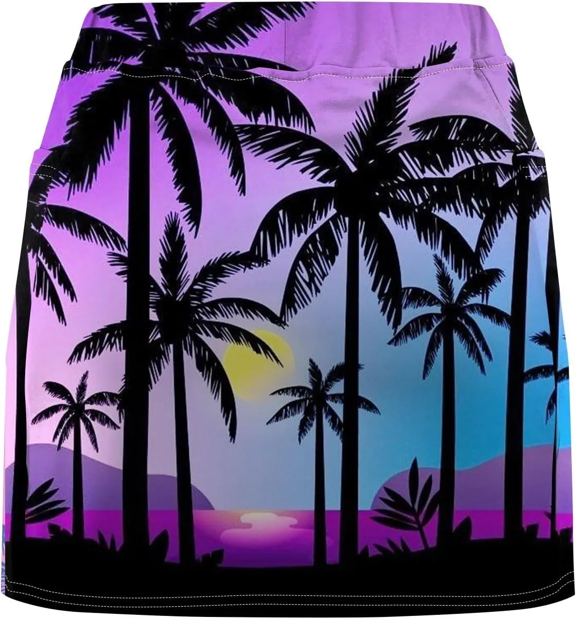 Skirts for Women Lightweight Joggers Athletic Workout Skorts Printed Sports Pants Tummy Control Athletic Shorts