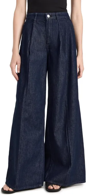 Theory Women's Pleated Wide Pants