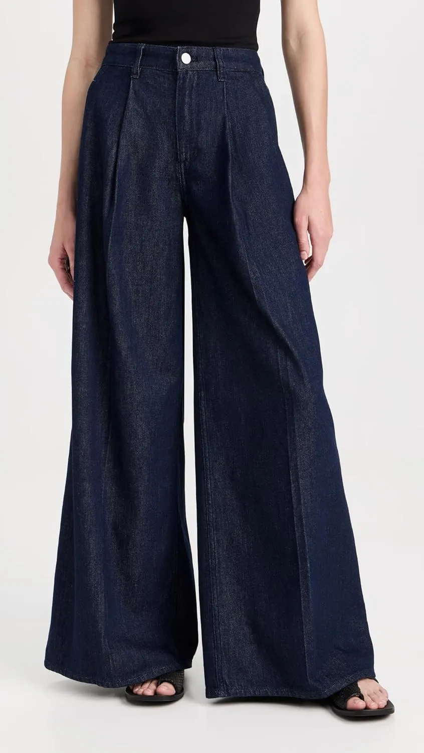 Theory Women's Pleated Wide Pants