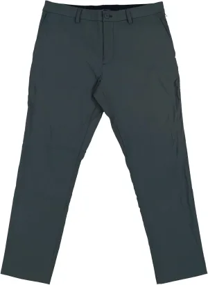 Tommy Hilfiger Mens Slim Fit Flat Front Performance Chino Pants (38x30, Dark Gray)
