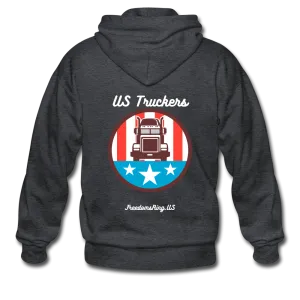 US TRUCKERS - Gildan Heavy Blend Adult Zip Hoodie