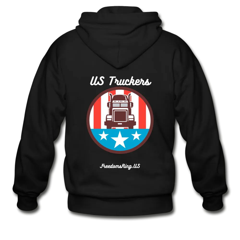 US TRUCKERS - Gildan Heavy Blend Adult Zip Hoodie