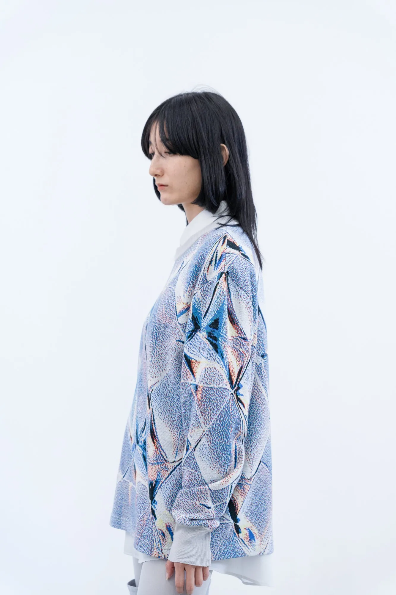 Winker Knit Sweater / light