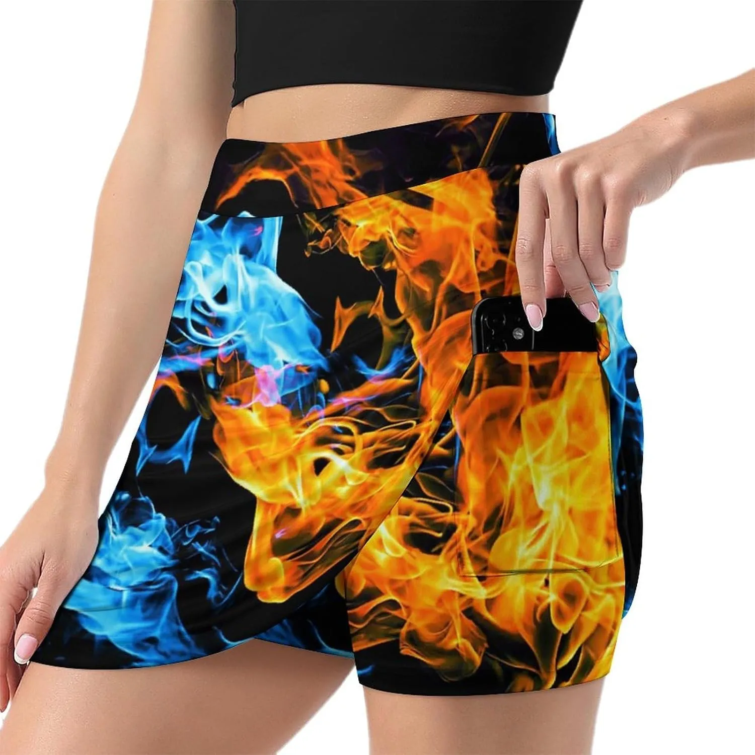 Women Athletic Tennis Skorts Golf Skirts with Pockets for Running Active Workout