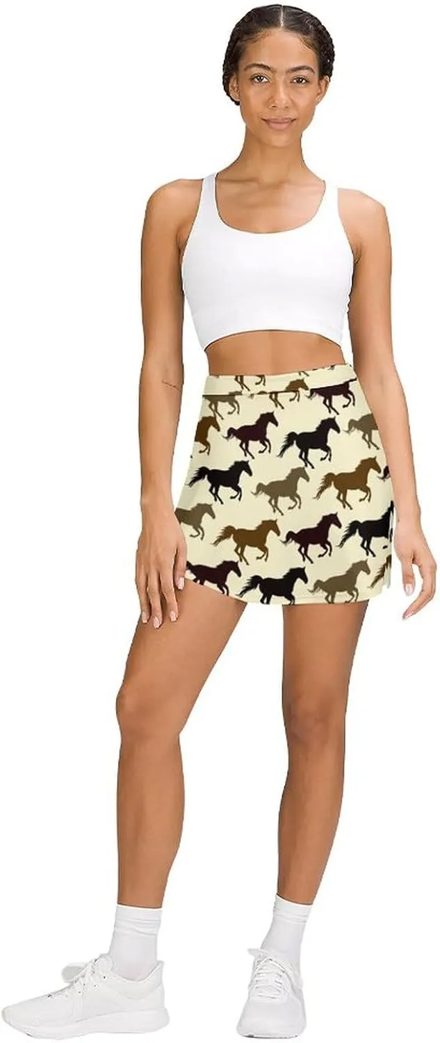 Women High Waisted Golf Skirts Tennis Skirt Athletic Skorts Workout Casual Skirt