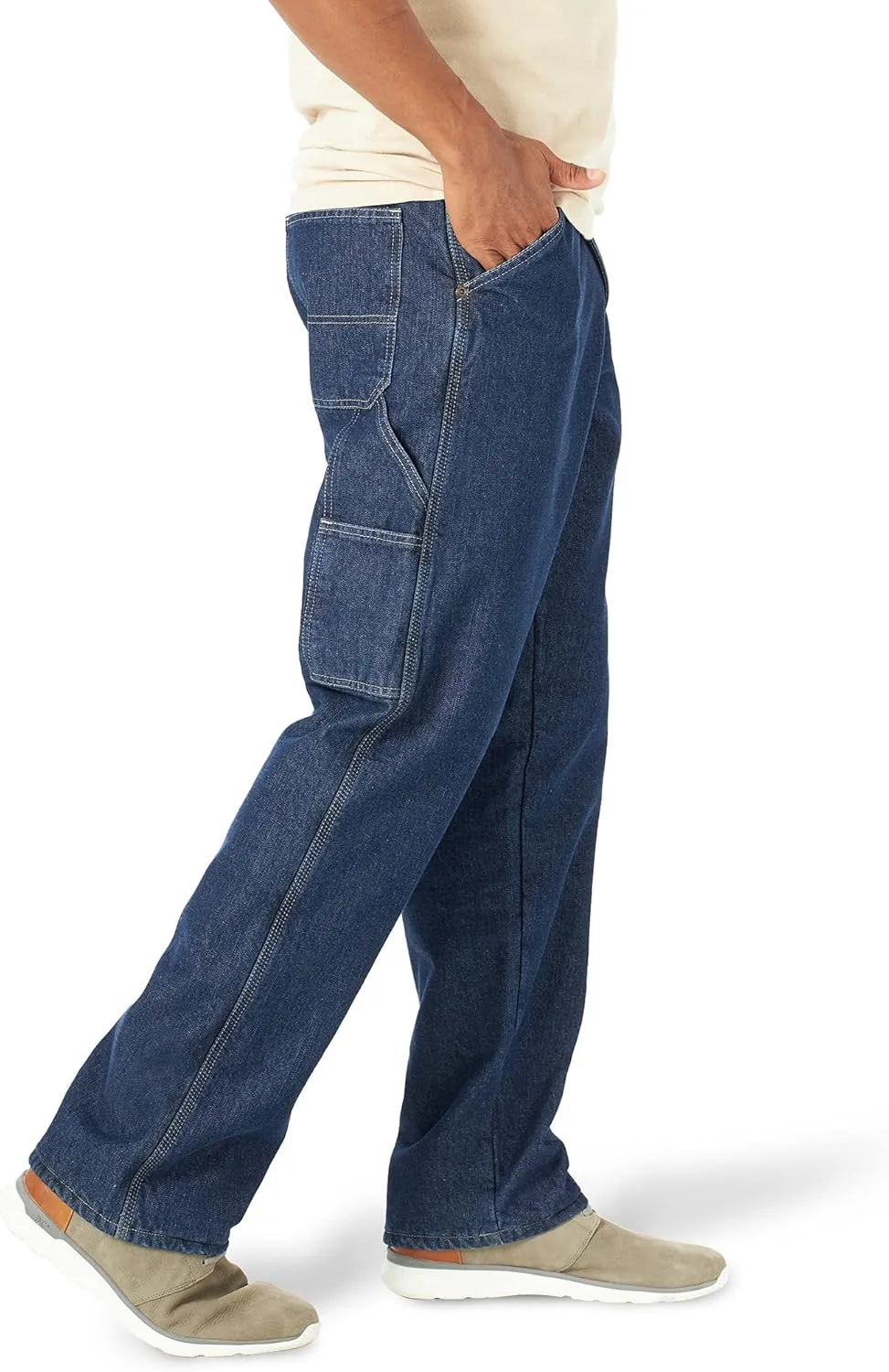 Wrangler Authentics Men's Fleece Lined Carpenter Pant