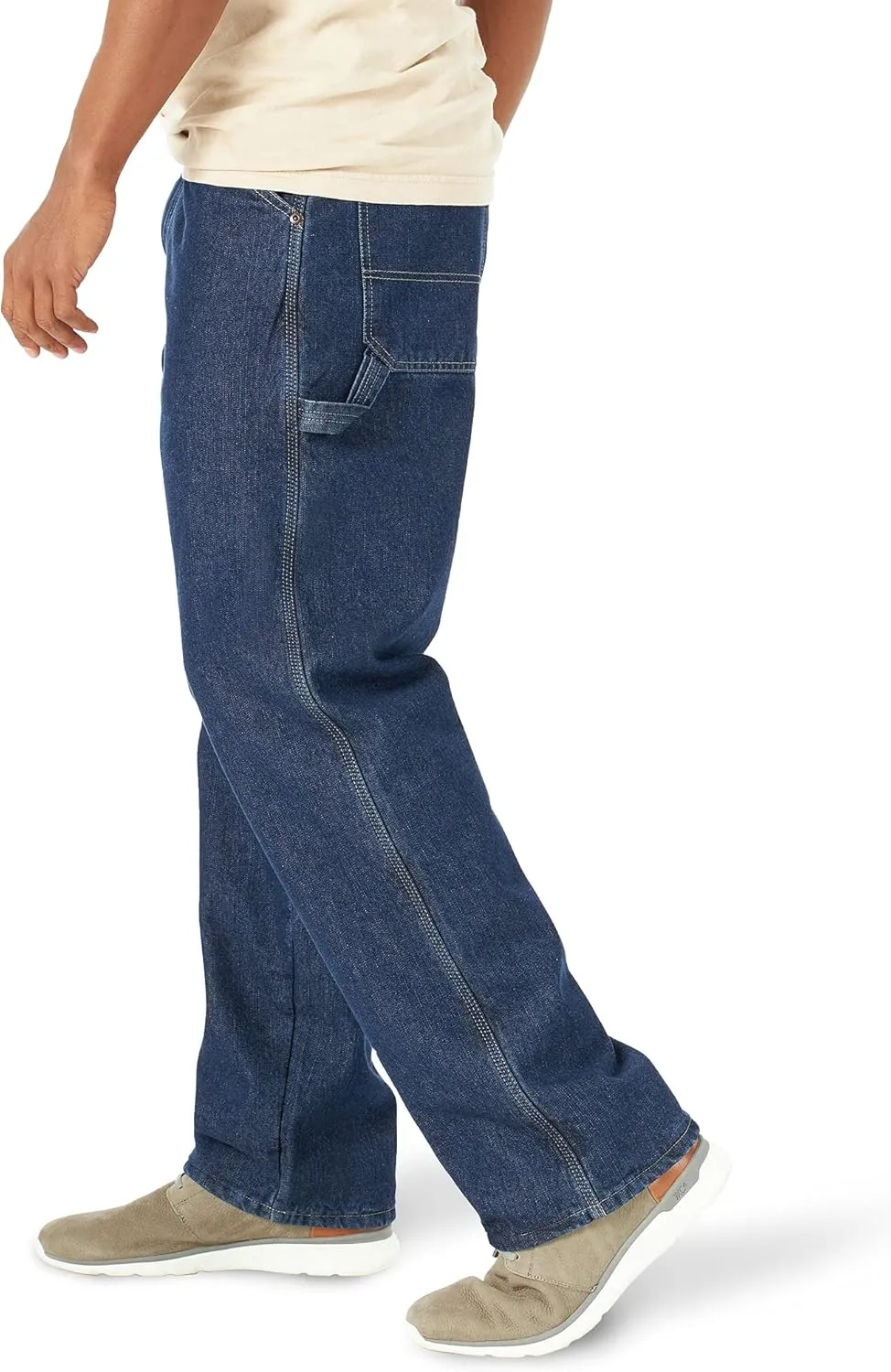 Wrangler Authentics Men's Fleece Lined Carpenter Pant