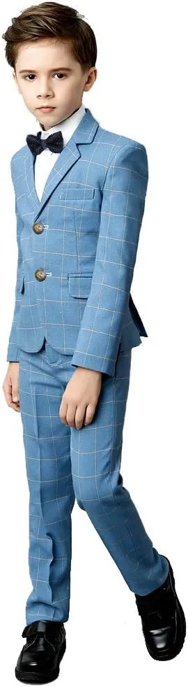 YuanLu Boys Suit Clothes for Wedding Ring Bearer Outfit Kids Suits Graduation Dress Boy Suit Set