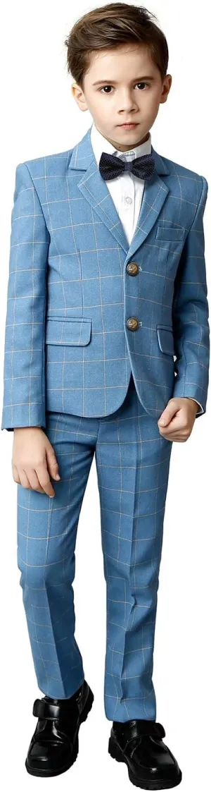 YuanLu Boys Suit Clothes for Wedding Ring Bearer Outfit Kids Suits Graduation Dress Boy Suit Set