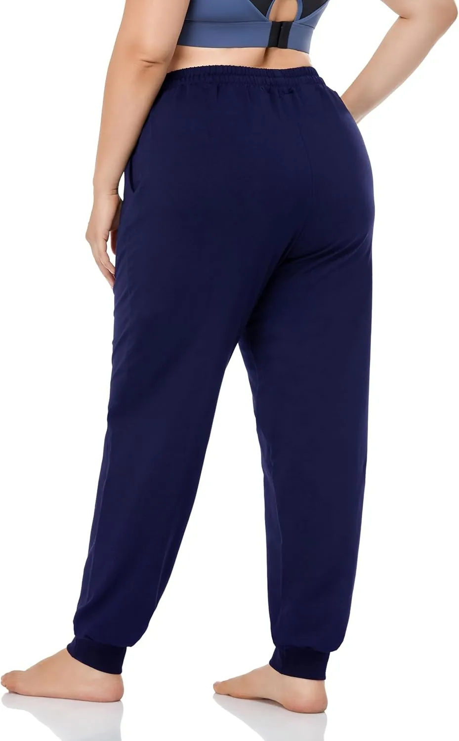 ZERDOCEAN Women's Plus Size Joggers Pants Active Sweatpants Tapered Workout Yoga Lounge Pants with Pockets